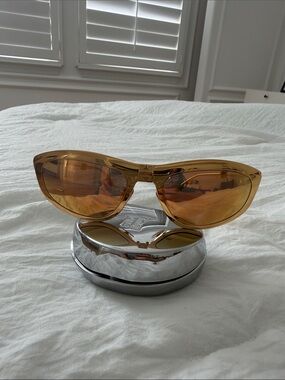 Givenchy Amber Gold Cat-Eye Sunglasses